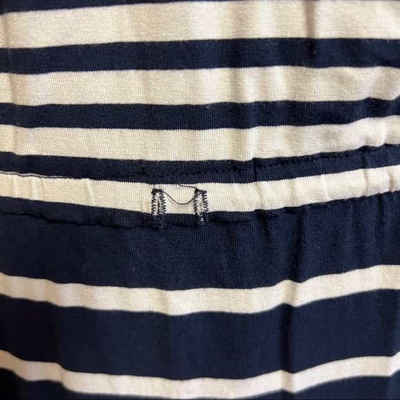 Michael Stars M navy striped dress - Picture 3 of 6